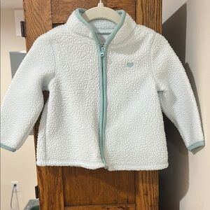 OshKosh B'gosh Light Teal Sherpa Jacket